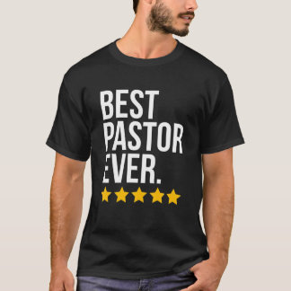 Mens Bester Pastor je Bischof Funny Priest T-Shirt