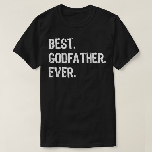 Mens Bester Pate je lustiges Cooles Geschenk GottV T-Shirt (Design vorne)