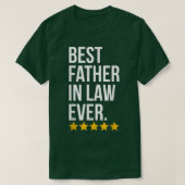 Mens bester Vater im Jura je Familie Witziger Vate T-Shirt (Design vorne)