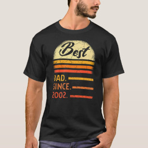 Mens bester Vater seit 2002 Vatertag von Son Dau T-Shirt