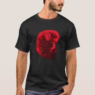 Mens Betta Fisch Siam Kämpfen Fisch Aquarium T-Shirt