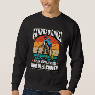 Mens Bicycle Mountain Bike Uncle Sweatshirt