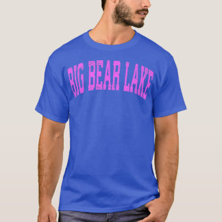 Mens Big Bear Lake California Vintag Athletic T-Shirt