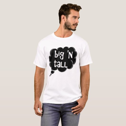 Men's Big 'n Hoch T - Shirt von DAL (4x) (Vorne ganz)