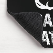 Mens Big Racks Matter Fun Deer Buck Jagd Männer Mousepad (Ecke)
