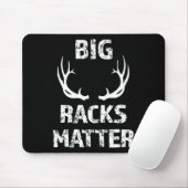 Mens Big Racks Matter Fun Deer Buck Jagd Männer Mousepad (Mit Mouse)