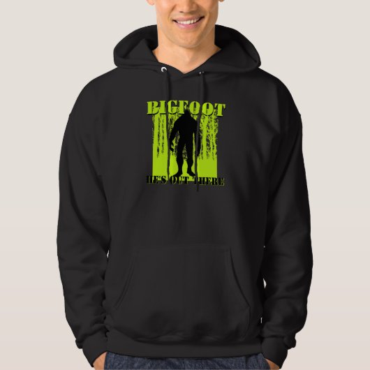 Mens Bigfoot Hoodie (Vorderseite)