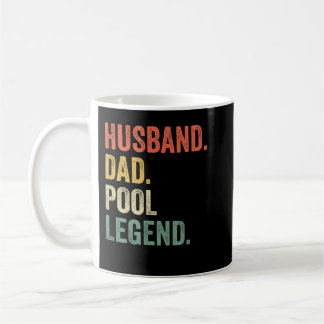 Mens Billiards Funny Husband Vater Pool Player Kaffeetasse