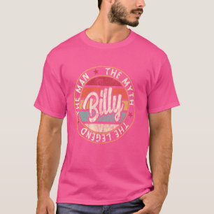 Mens Billy der Mann, der Mythos, der Legende Vor-N T-Shirt