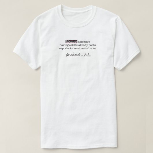 Mens Bionic Definition T-Shirt (Design vorne)