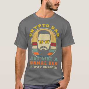 Mens Bitcoin Btc Kryptowährung Hodl Digitales Geld T-Shirt