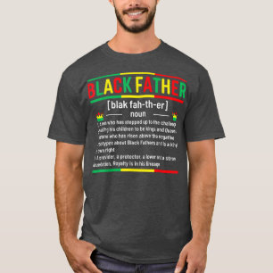 Mens Black Vater Bedeutung Schwarze Geschichte 19. T-Shirt