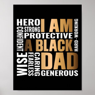 Mens Black Vater King Vathers Day Vater Problem Hu Poster