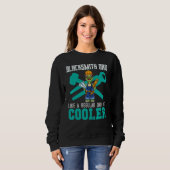 Mens Blacksmith Dad Like A Regular Dad But Cooler Sweatshirt (Vorne ganz)