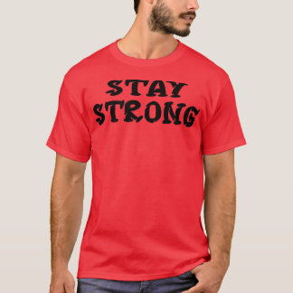 Mens BLEIBE STRONG GYM Fitness Workout Bodybuildin T-Shirt