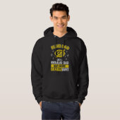 Mens Blind Dad Like Regular Dad But Brailleiant Bl Hoodie (Vorne ganz)