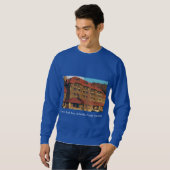 Men's Blue Sweatshirt mit Grove Park Inn Foto (Vorne ganz)
