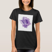 Mens Blume blühen Aquarellblüte T-Shirt (Vorderseite)