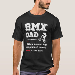 Mens BMX Bicycle Vintag Biker Definition T-Shirt