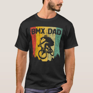Mens Bmx Vater Vintag Retro Bmx Rider Fahrrad T-Shirt