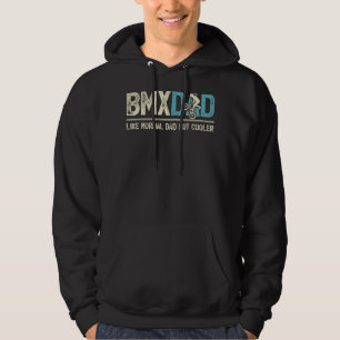 Mens BMX Vater wie normaler Vater, aber Cooler BMX Hoodie