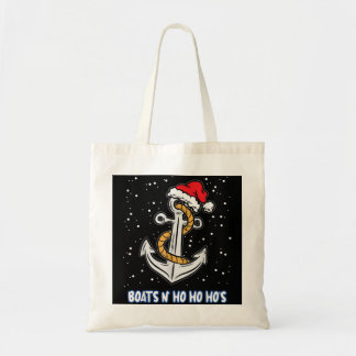Mens Boats N Ho Ho Hos Weihnachten Pajama Funny Hu Tragetasche