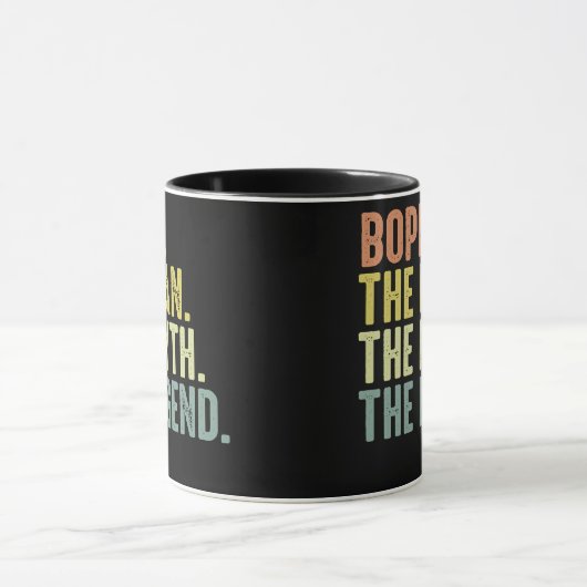 Mens Boppa Shirt für Männer Funny Vathers Day Bopp Tasse (Zentrum)