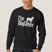Mens Border Collie   Border Collie dad Sweatshirt (Vorderseite)