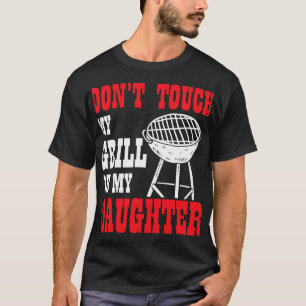Mens BQ Outfit für Männer Papa Grillen Raucher Bar T-Shirt