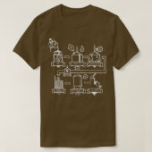 Mens Brewing Beer Process für Men Craft Beer T T-Shirt (Design vorne)