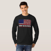 Mens Brick Mason Bricklayer Mauerwerk Bau U T-Shirt (Vorne ganz)