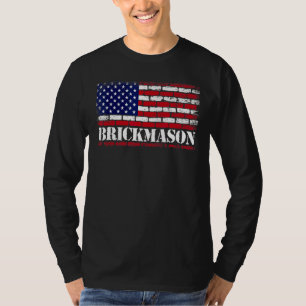 Mens Brick Mason Bricklayer Mauerwerk Bau U T-Shirt