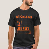 Mens Bricklayer Mens Bricklayer  Bricklayer Dad 3 T-Shirt (Vorderseite)