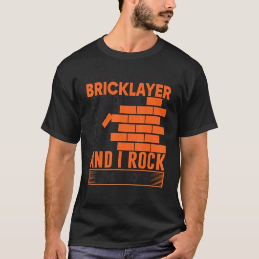 Mens Bricklayer Mens Bricklayer Bricklayer Vater 1 T-Shirt (Vorderseite)