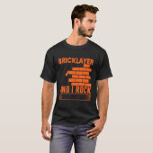 Mens Bricklayer Mens Bricklayer Bricklayer Vater 1 T-Shirt (Vorne ganz)
