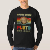 Mens Bring Back Pluto Never Forget Pluto remember T-Shirt (Vorderseite)