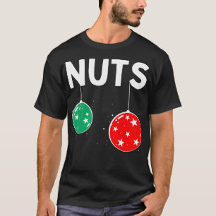 Mens Brustkerne Matratzen Kastanien Weihnachtscoup T-Shirt