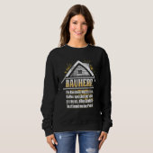 Mens Builder Topping Party House Gebäude Sweatshirt (Vorne ganz)