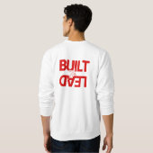 Men's "Built to Lead" Front Back Sweatshirt (Schwarz voll)