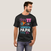 Mens Burnouts oder Bows Papa Lieben Sie Geschlecht T-Shirt (Vorne ganz)