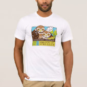 Mens Burrowing Owl Symposium T - Shirt (Vorderseite)