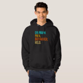 Mens Bus Driver Vater Vater Bus Busschule Bus Hoodie (Vorne ganz)