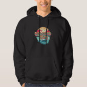 Mens Cabana Pool Guy at Your Service Pool Boy Hoodie (Vorderseite)