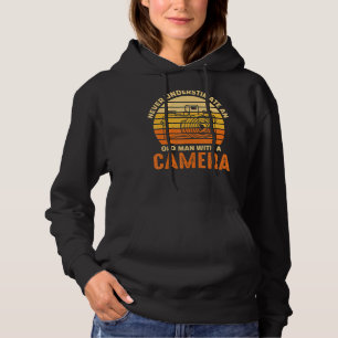 Mens Camera Lens Grandpa Fotografie Natur Fotograf Hoodie