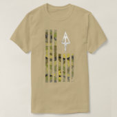 Mens Camouflage Bow Jagdsaison T-Shirt (Design vorne)