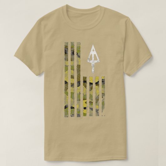 Mens Camouflage Bow Jagdsaison T-Shirt (Design vorne)
