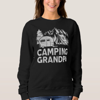 Mens Camping Grandpa Außenwelt Camping Lugano Sweatshirt