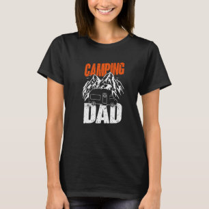 Mens Camping Vater Campingplatz Camping 1 T-Shirt