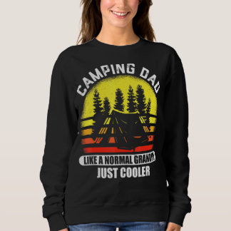 Mens Camping Vater für Camper wie ein normaler Vat Sweatshirt
