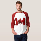 Men's Canada Flag Baseball Jersey Souvenir Shirt (Vorne ganz)
